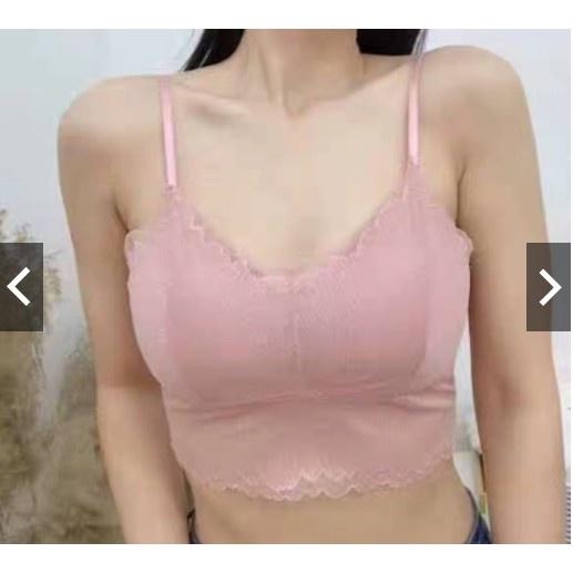 M186. Áo bra ren DAMILEI , bra bralette đệm mỏng dáng croptop siêu hot (có sẵn - miễn ship)