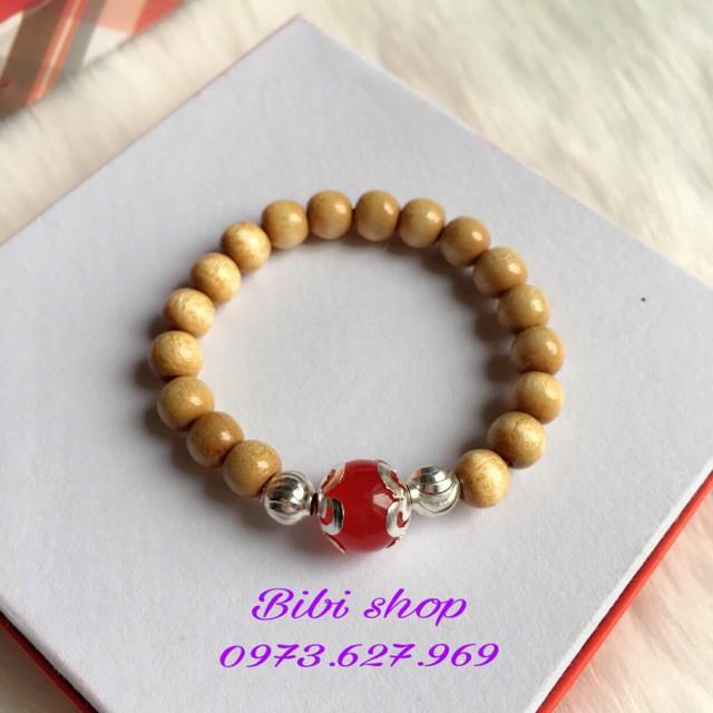 Vòng dâu tằm đá mệnh -