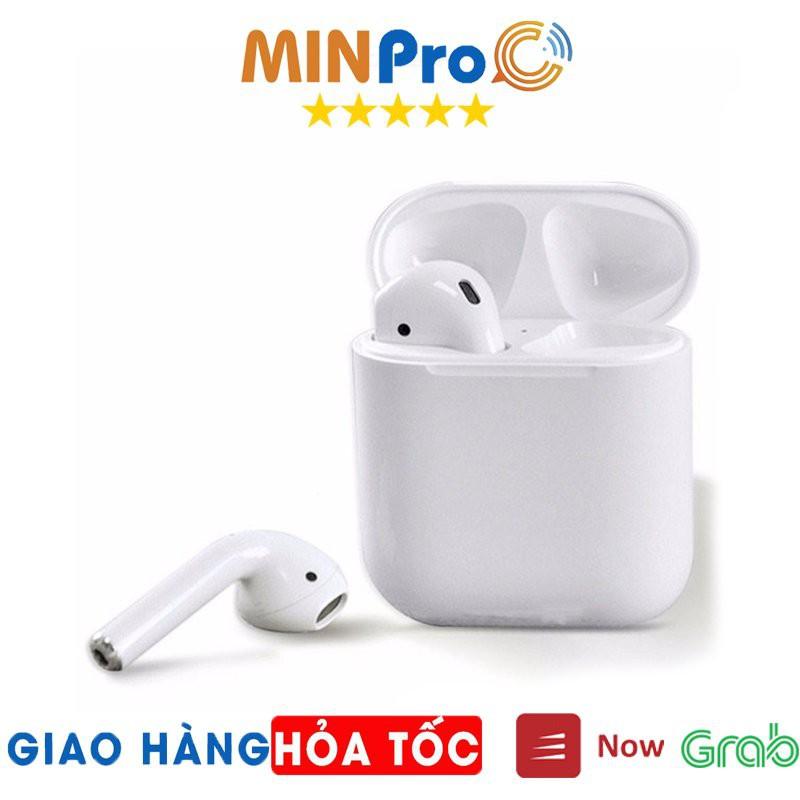Tai nghe bluetooth không dây MINPRO i12 TWS điều khiển cảm biến âm thanh HIFI - Hàng chính hãng