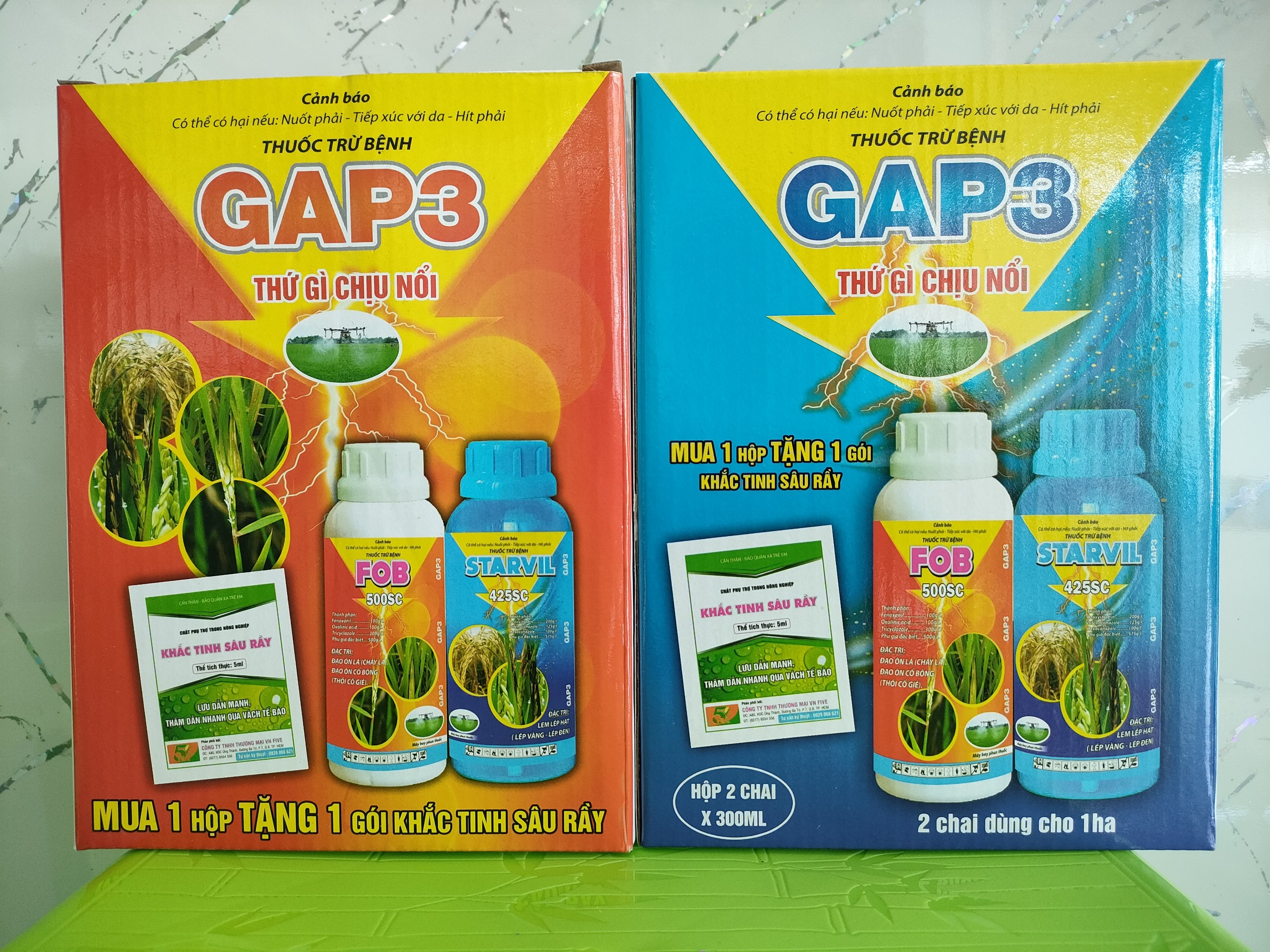 Thuốc trừ bệnh GAP3 - 6 hoạt chất, trị 6 bệnh - VTNN NÔNG PHÚ T86