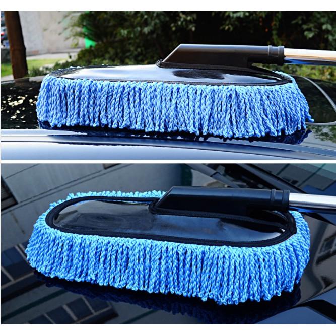Chổi nano lau rửa xe ô tô chuyên dụng - cán điều chỉnh dài - Hoàng Đông shop.