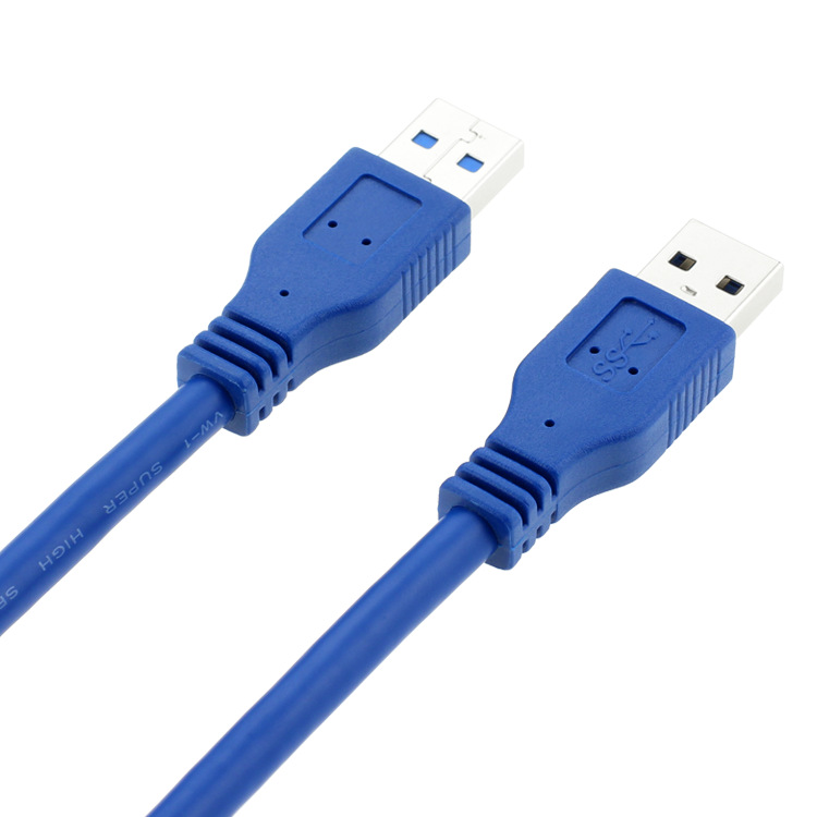 ROGTZ Cáp USB Chuẩn 3.0 Hai Đầu Đực Màu Xanh - Hàng Nhập Khẩu