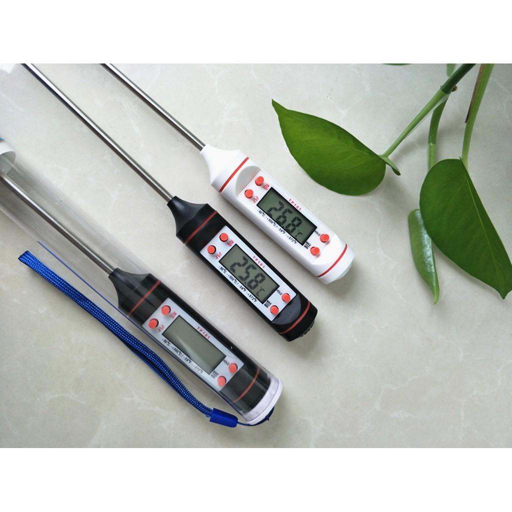 Nhiệt kế điện tử TP101 đo nhiệt độ chất lỏng, đo nhiệt độ nước pha sữa, đo nhiệt độ nước tắm, đo nhiệt độ bể cá.