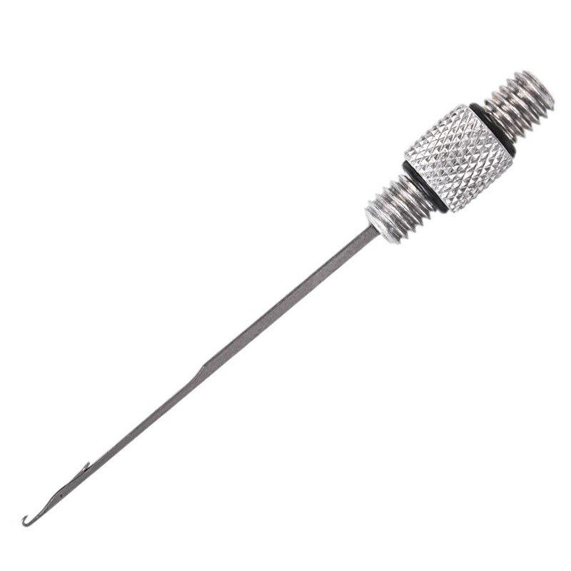 3In1 Set Aluminum Boilie Carp Fishing Rigging Bait Needle Kit Tool Set Fish Drill Tackle Rigging Tool with Nonslip Alloy Handle