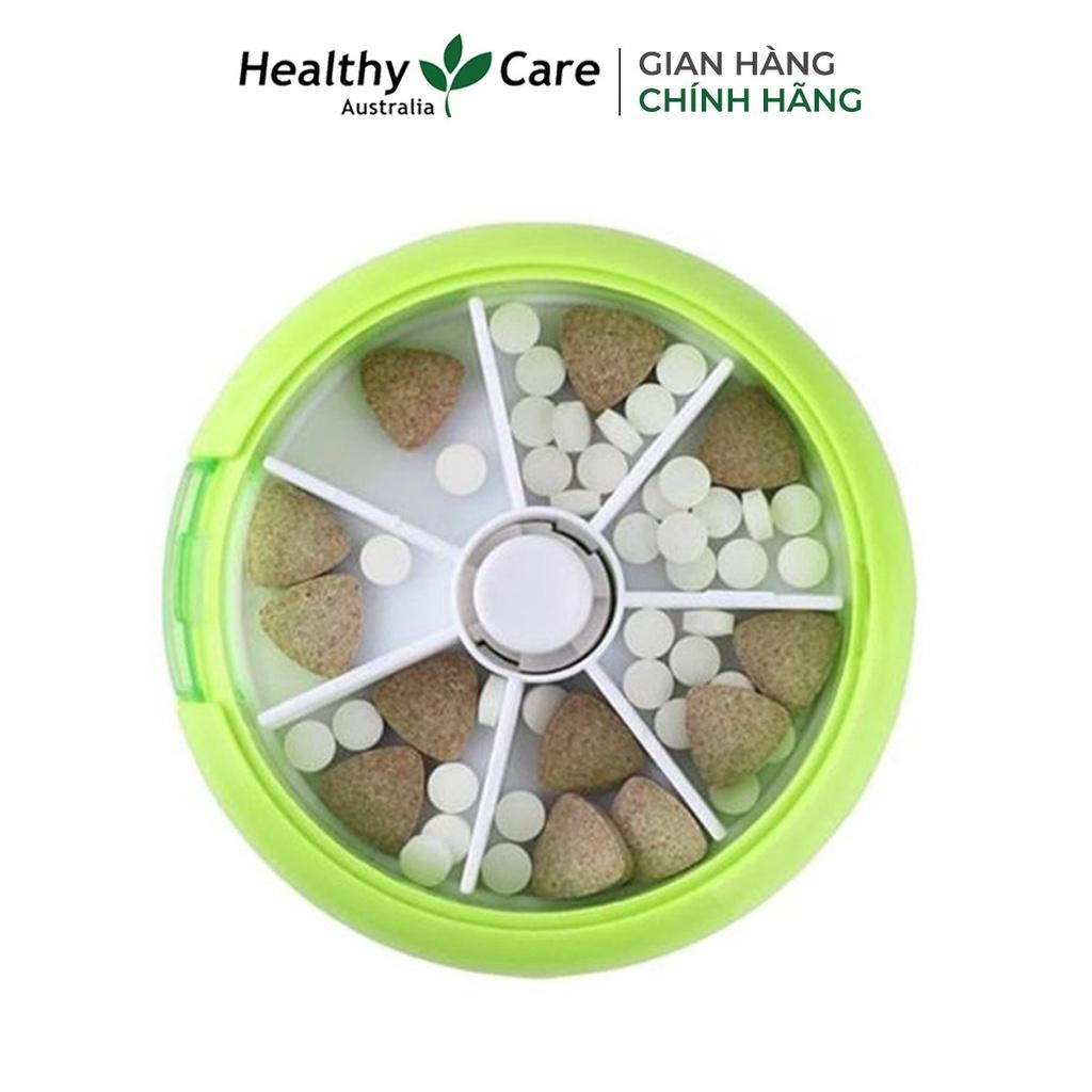 Quà tặng hộp chia thực phẩm chức năng Healthy Care 7 ngăn