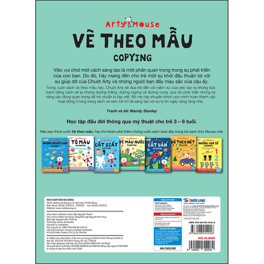 Arty Mouse - Vẽ Theo Mẫu (Học Tập Đầu Đời Thông Qua Mỹ Thuật)