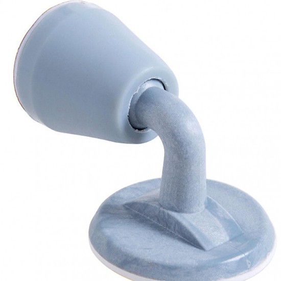 Bộ 2 Dụng Cụ Chặn Cửa Silicone Chống Va Đập - Màu Ngẫu Nhiên