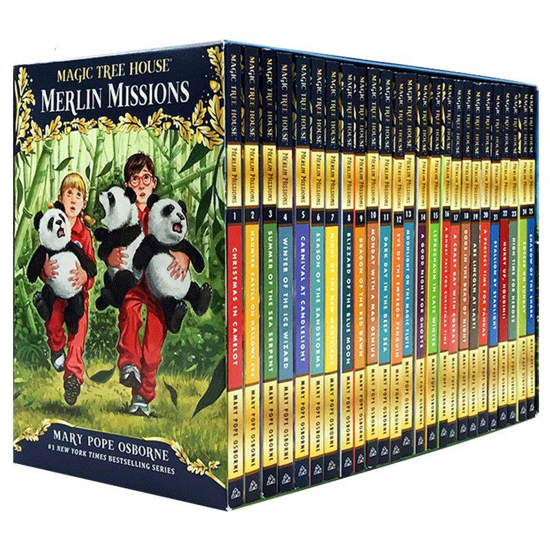 Magic Tree House Merlin Missions #1-25 Boxed Set Merlin Mission)