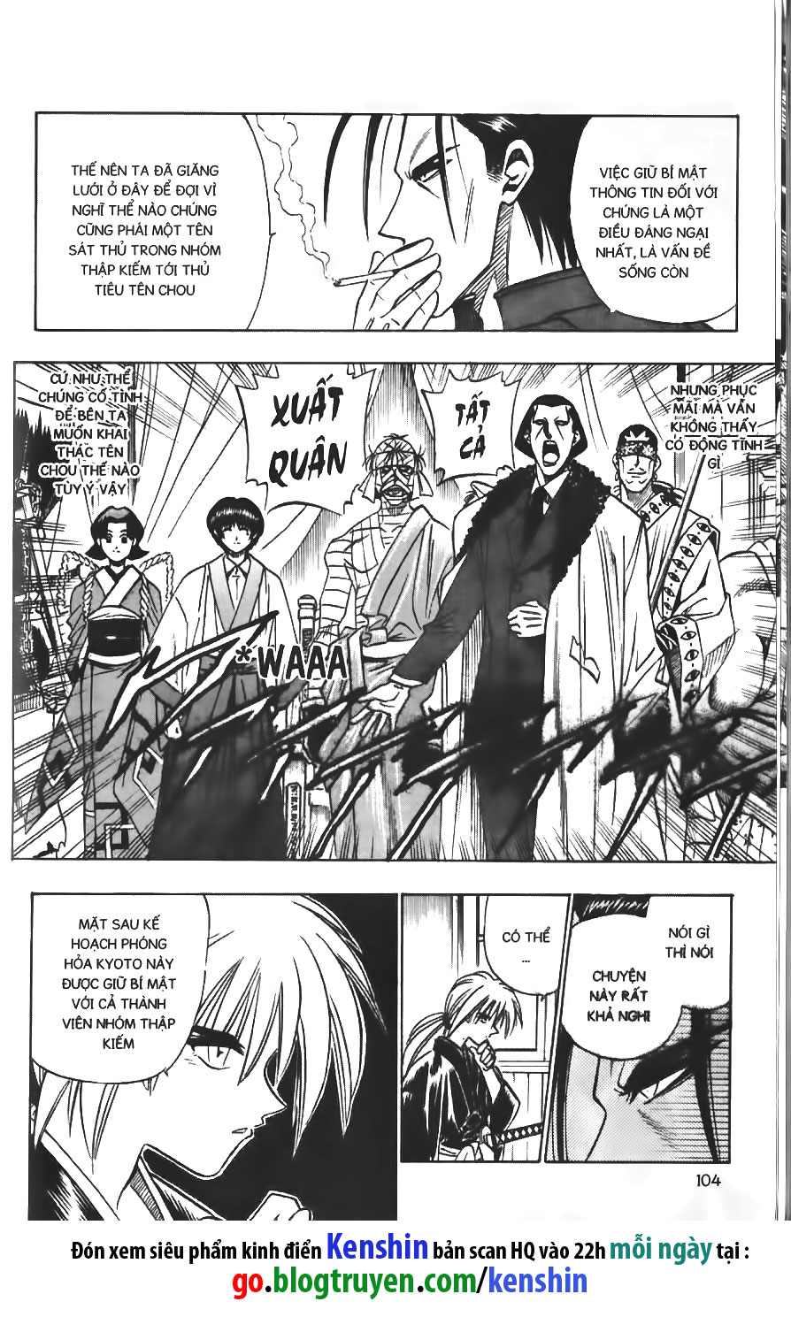 lãng khách kenshin bản nét (2019) chapter 98 14