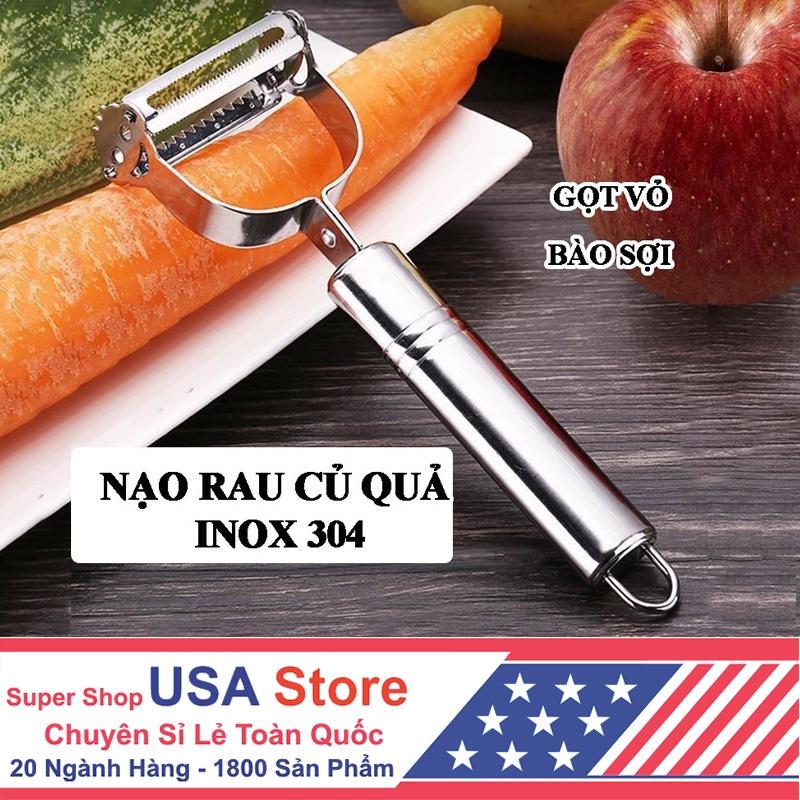 Cây Dụng Cụ Bào Gọt Vỏ Củ Quả T6 - Trái Cây Thân Kim Loại 2 In 1 - MẶT CƯỜI