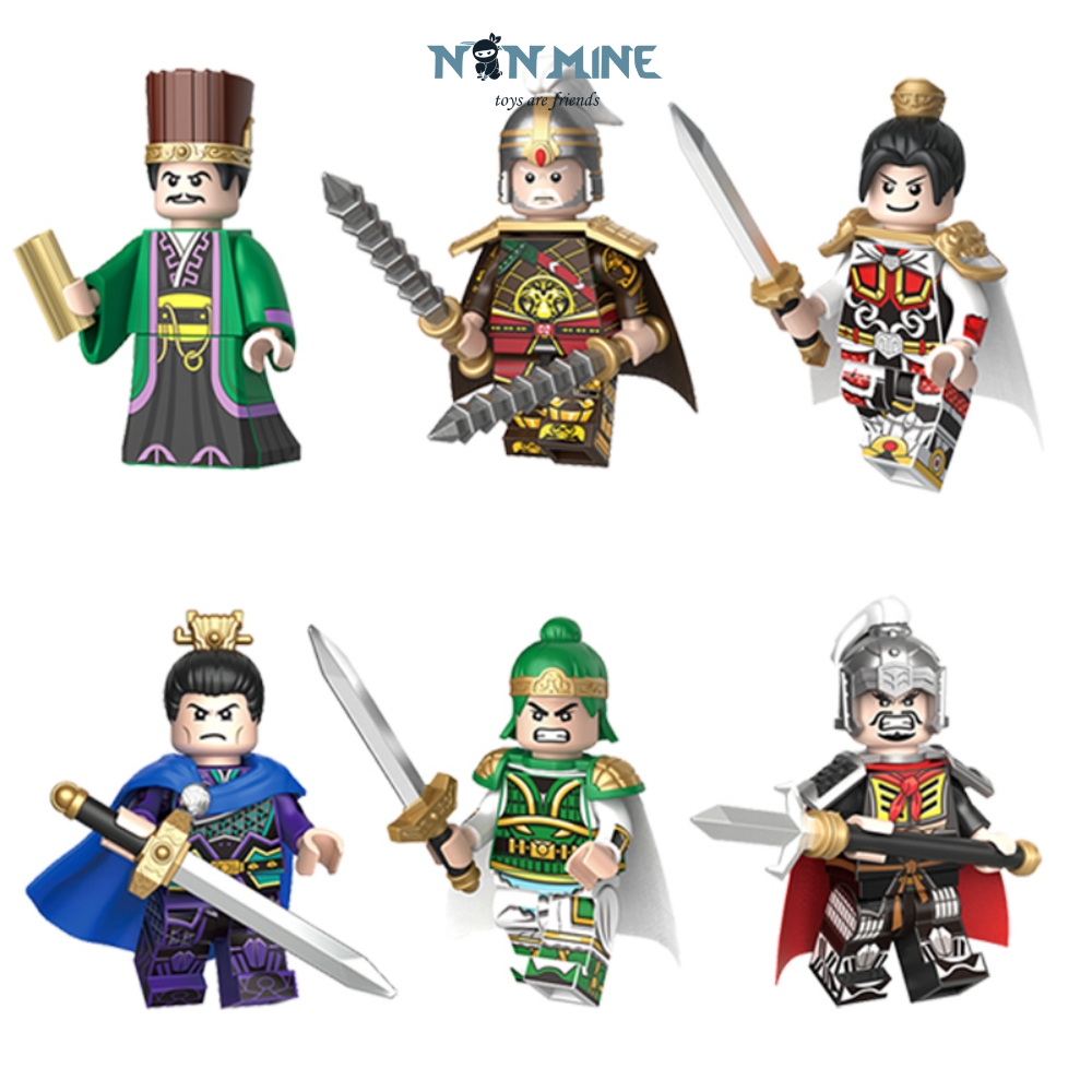 Đồ Chơi Minifigures Mô Hình Tướng Tam Quốc Xếp Hình Lắp Ráp 2030E