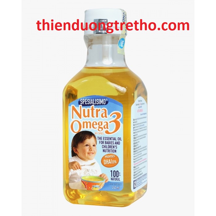 Dầu ăn dặm cho bé  Dầu Cá Hồi Nutra Omega 3 HiPP 240ml - OMEGA