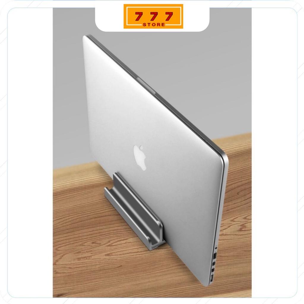 Giá đỡ Laptop Macbook, Máy tính bảng, Ipad Surface bằng nhôm nguyên khối dựng gọn gàng, chắc chắn.