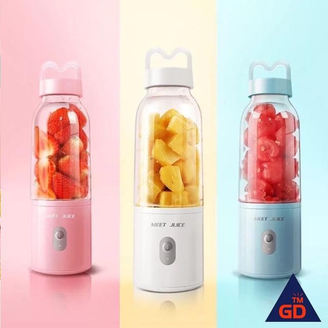 Máy xay sinh tố mini MEET JUICE CẦM TAY loại đẹp Thông Minh Đa Năng