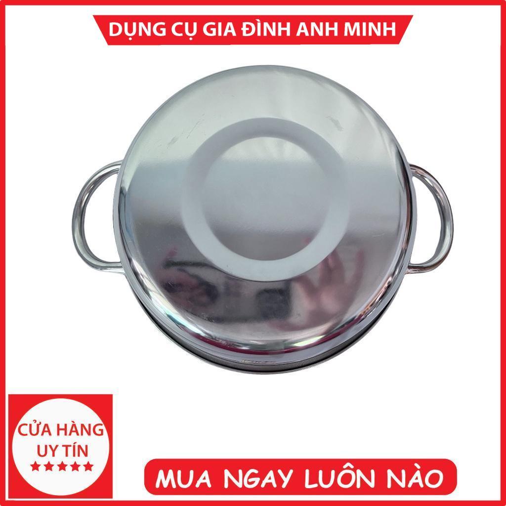 20 Nồi lẩu inox Nồi inox nấu bếp từ Nồi inox 304 Nồi inox 3 đáy Nồi inox nhỏ dùng trong gia đình