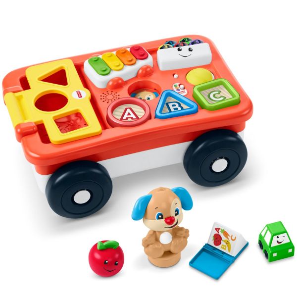 Đồ Chơi FISHER PRICE Xe kéo học chữ thông minh GCV97