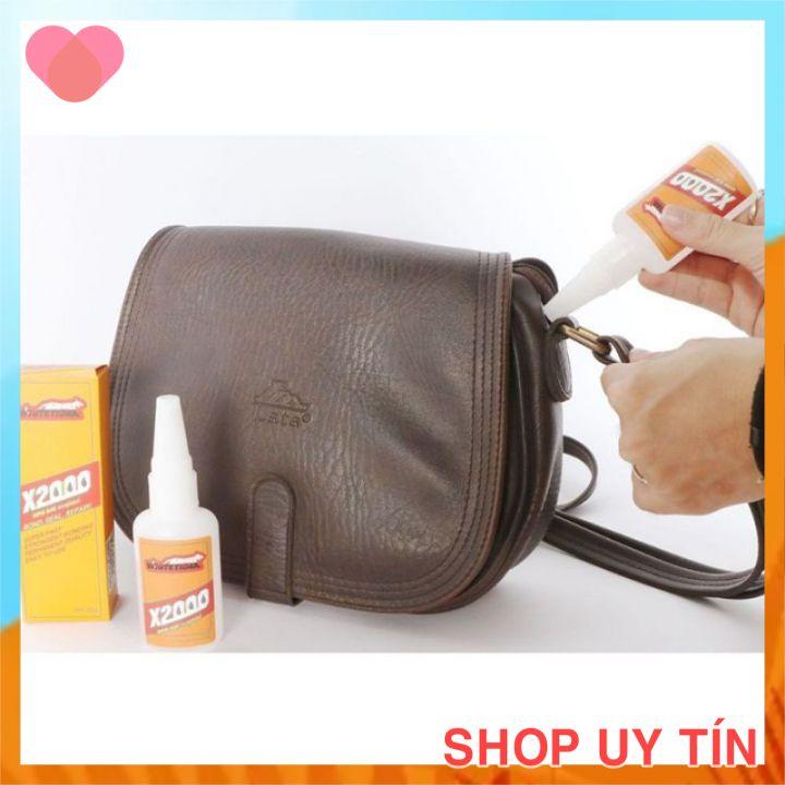 Keo Dán X2000 Siêu Dính, Dán Đa Năng Dán Tất Cả Vật Liệu Bằng Gỗ, Vải, Gốm Sứ, Nhựa An Toàn