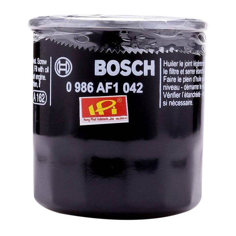 Lọc nhớt (dầu) Bosch O1042 cho xe TOYOTA-Innova, Camry3.0V, Land Cruiser, Fortuner, SUZ-Grand Vitara, Swift, MAZDA 3, Ford Ranger.. Hibushop