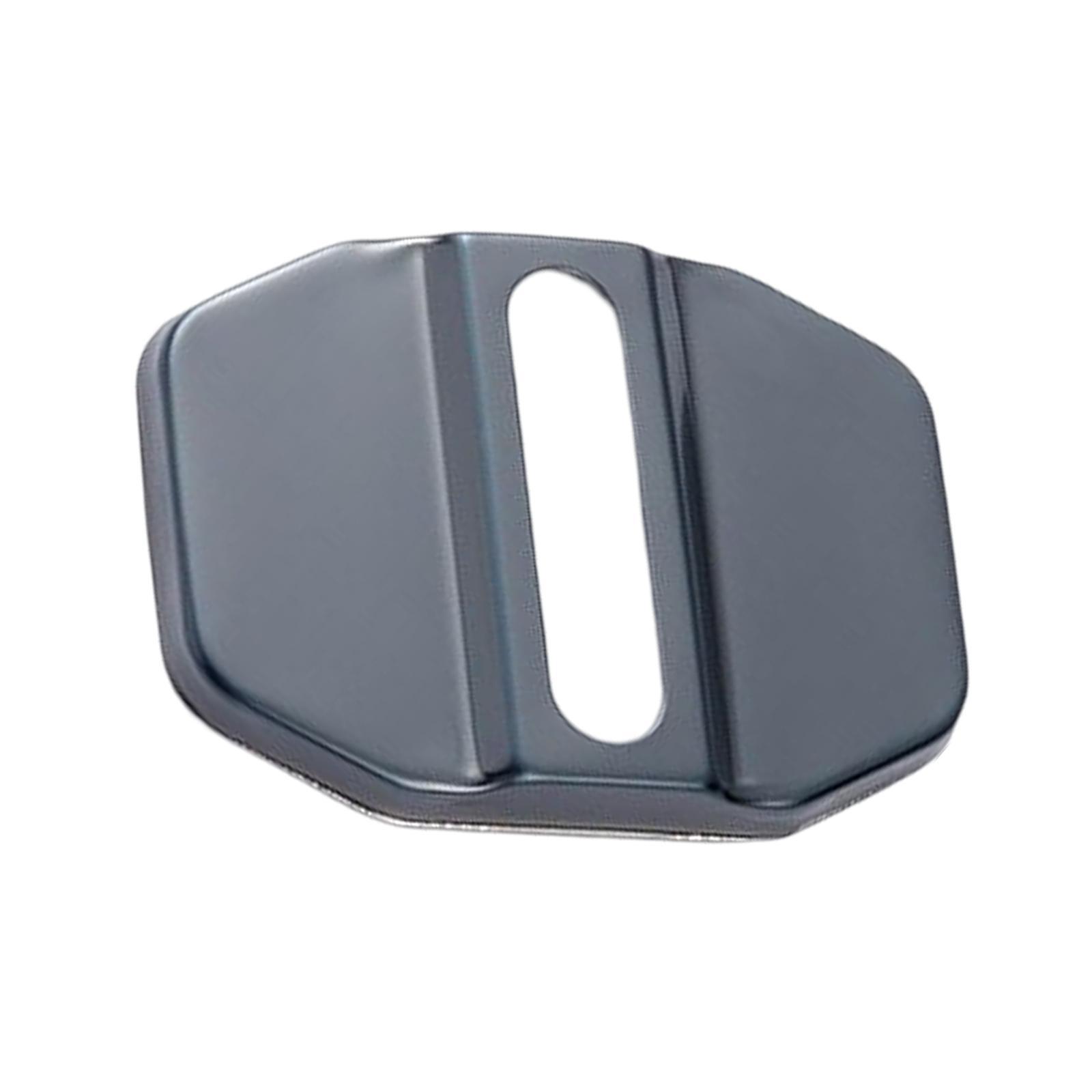 4 Door Lock Covers for Stainless Black