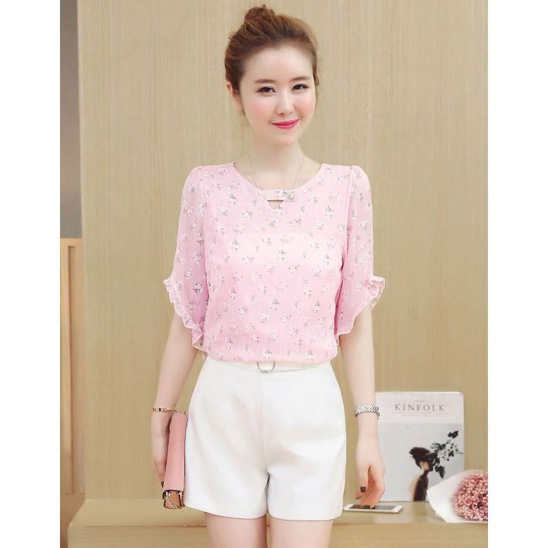 Áo Tay Loa Hoa Nhí Đẹp Xinh - QA0051