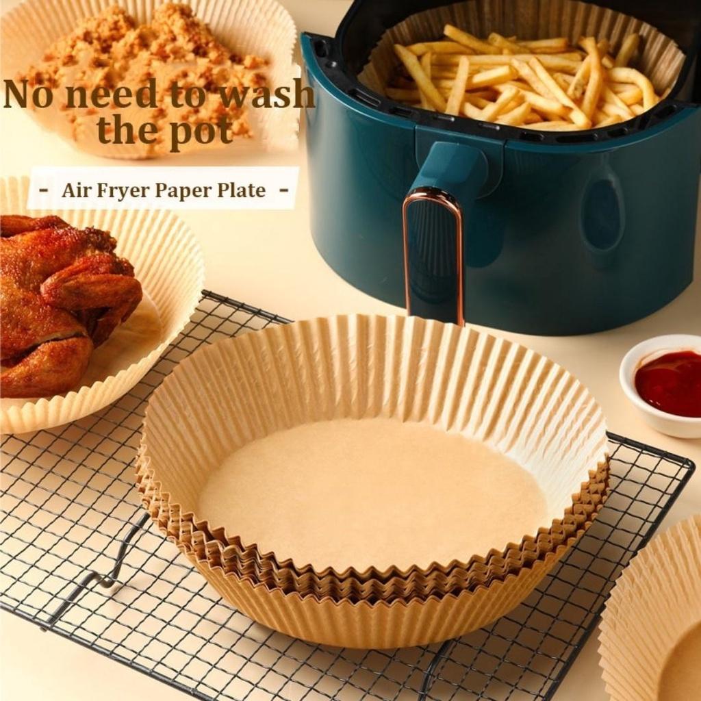 Set 50 Tờ Giấy Nến Vàng Chống Dính , Chống Thấm Dầu Ăn