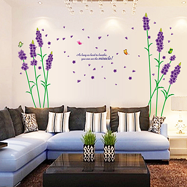 Decal Dán Tường Lavender Binbin PK143