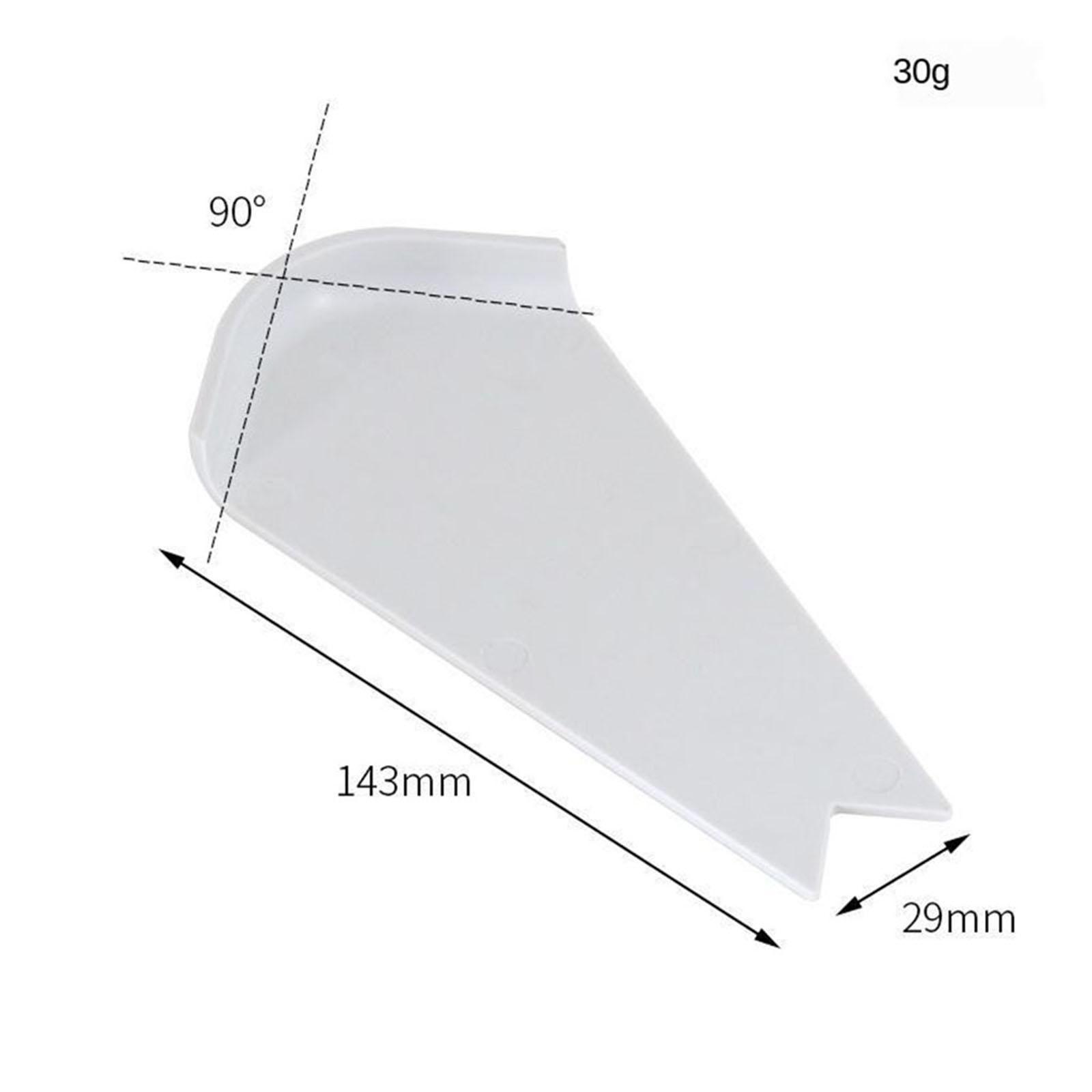 Replacement RV Corner Cover Cap for Trailer  Resistant  white