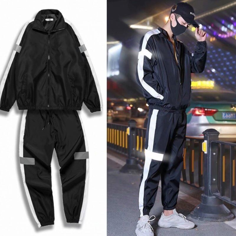 Quần Jogger phản quang - Dù Polyester cao cấp