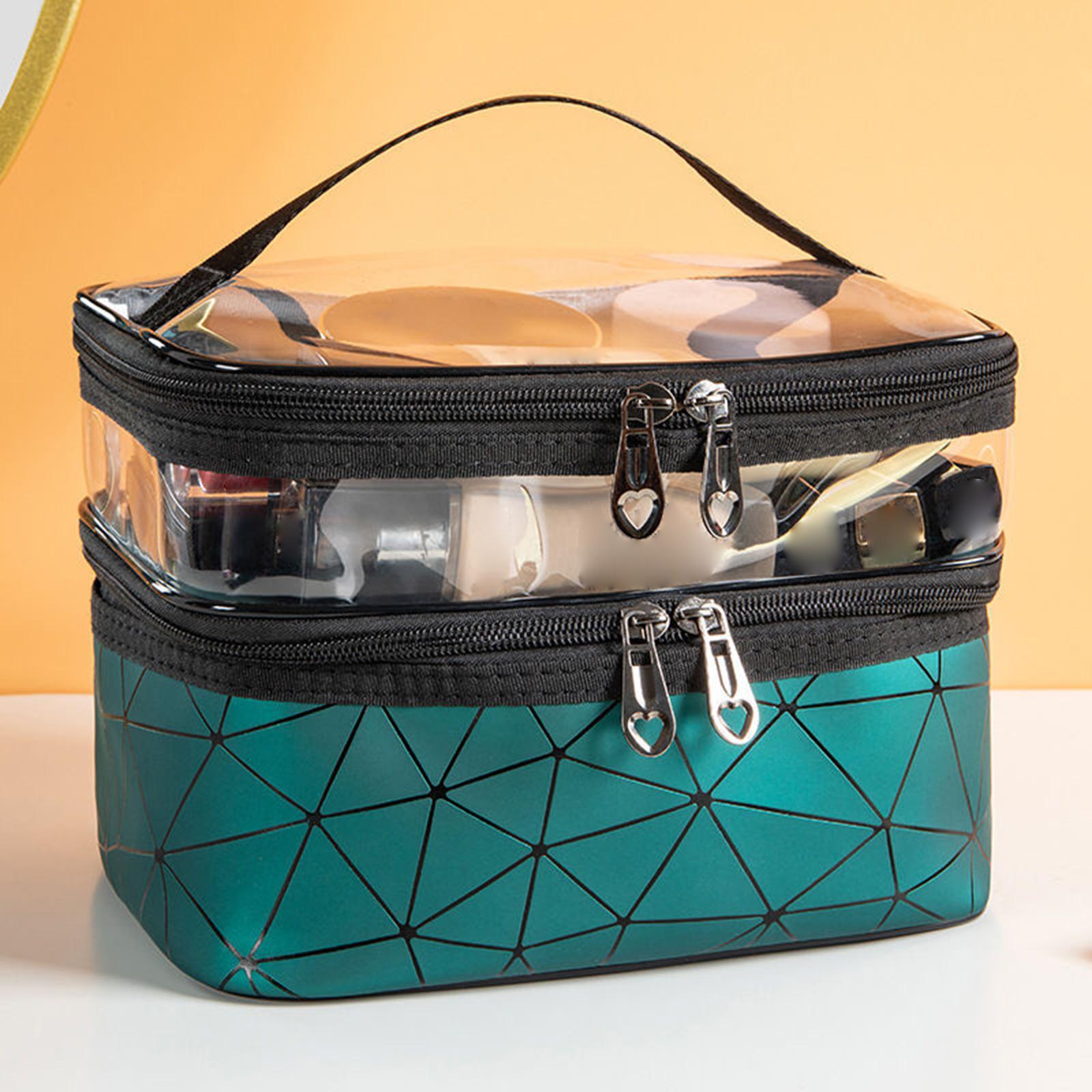 Makeup Cosmetic Bag Container Waterproof Storage Wash Bag for Women Brushes Accessories