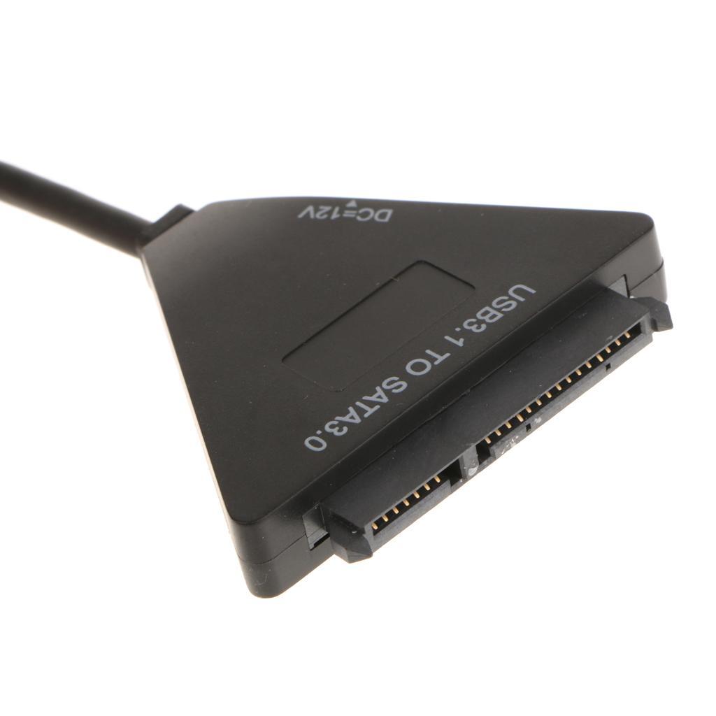 USB 3.1 to SATA3.0 Adapter Cable Converter for 2.5 3.5 Inch Hard Drive Disk