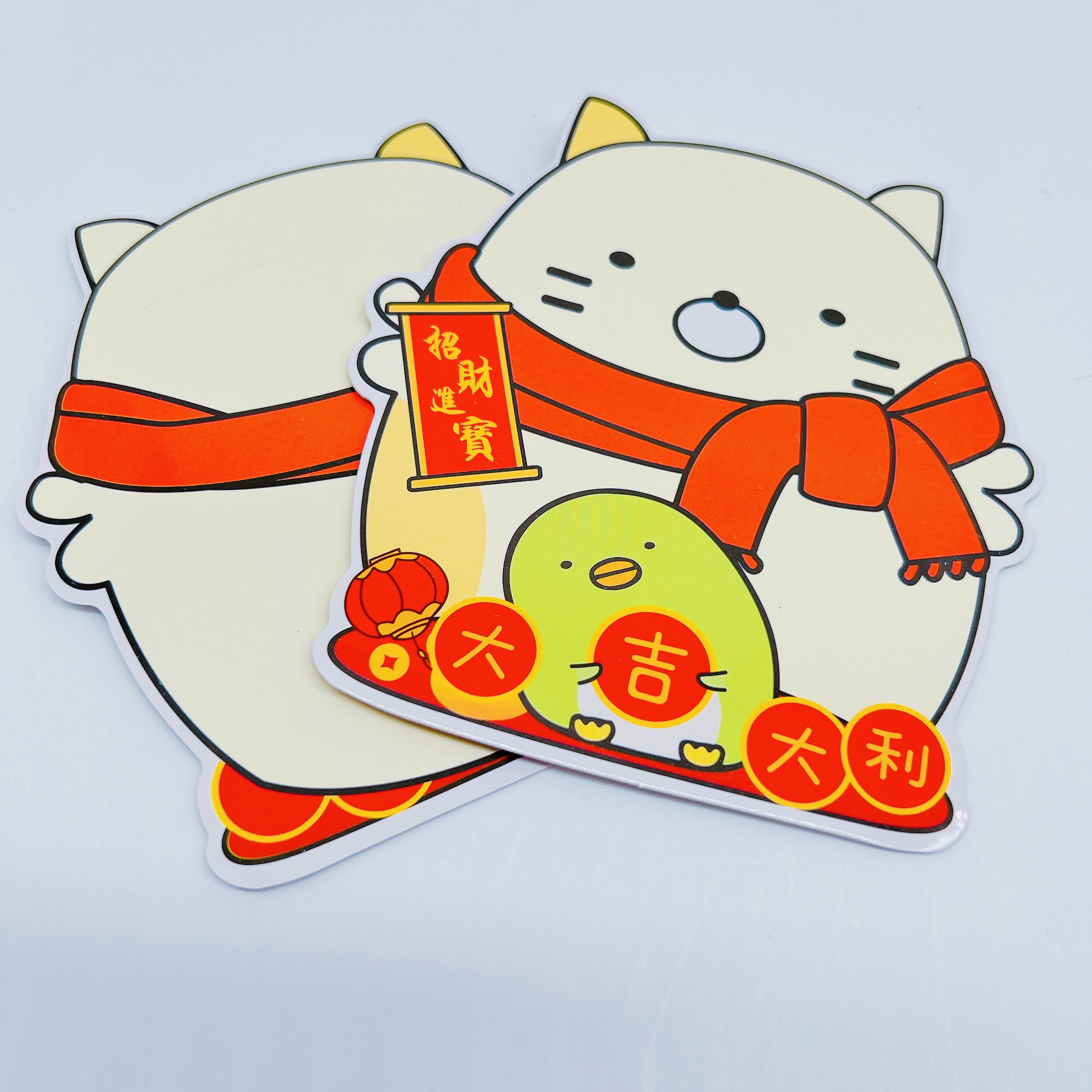 BAO LÌ XÌ CHIBI ngộ nghĩnh GIẤY BÓNG & LỤA DÀY nhiều mẫu