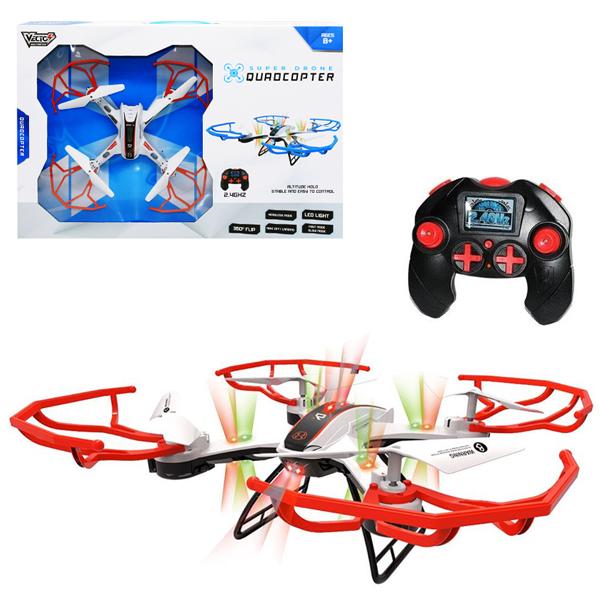 Đồ Chơi Siêu Drone Quadcopter Điều Khiển Từ Xa - Vecto VTX11/RD - Màu Đỏ