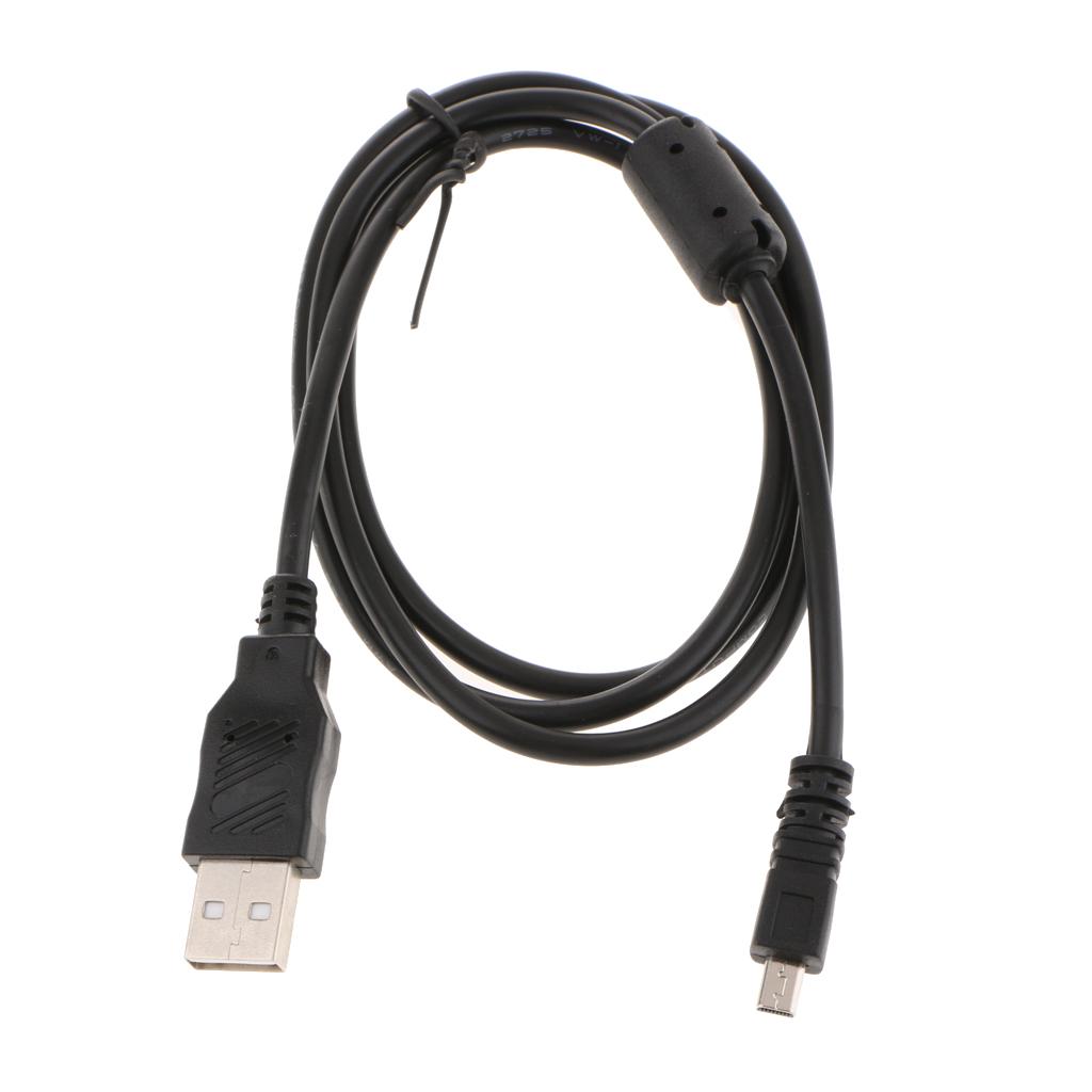 Hilabee 1 M/3.28ft 8 Pin USB Đồng Bộ Dữ Liệu Dây Sạc Cho Nikon Máy Ảnh SLR Kỹ Thuật Số-Đen