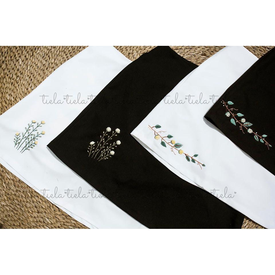 TIELA Chân váy thêu hoa cẩm tú cầu - Cẩm tú cầu skirt
