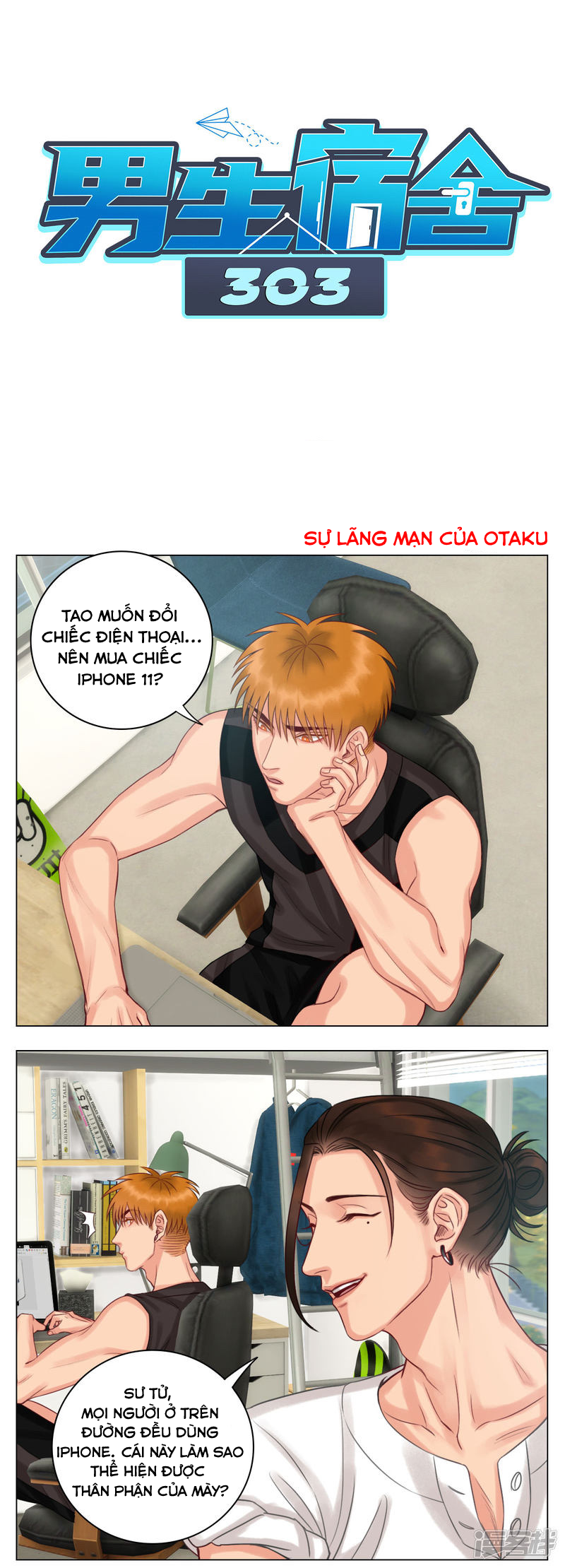 ký túc xá nam phòng 303 chapter 15 16