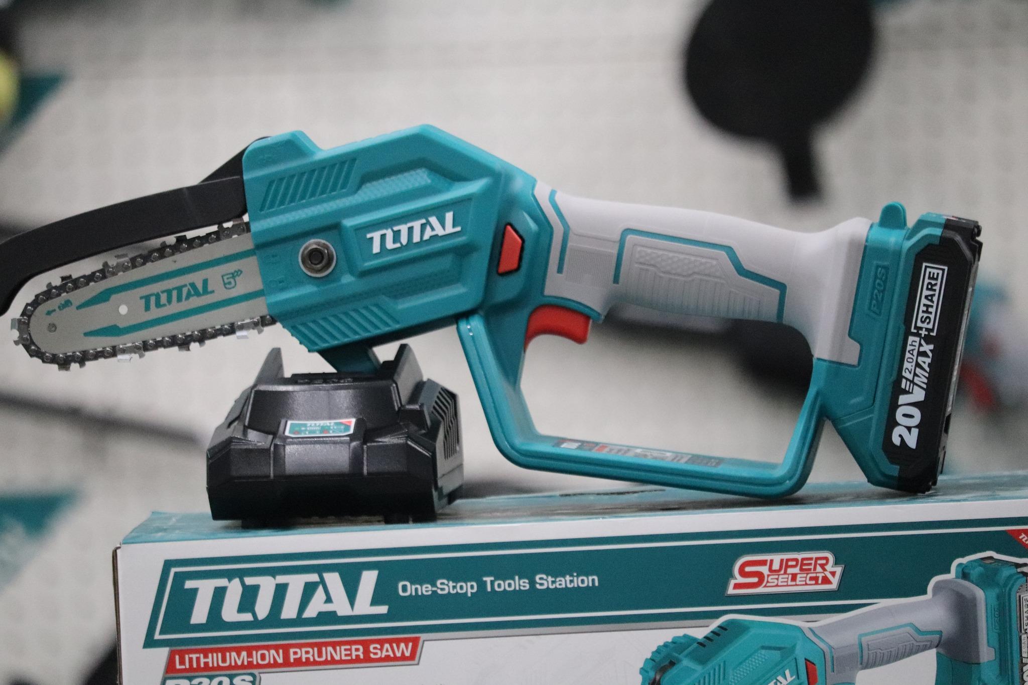 MÁY CƯA XÍCH DÙNG PIN 20V TOTAL TGSLI20581 - HÀNG CHÍNH HÃNG