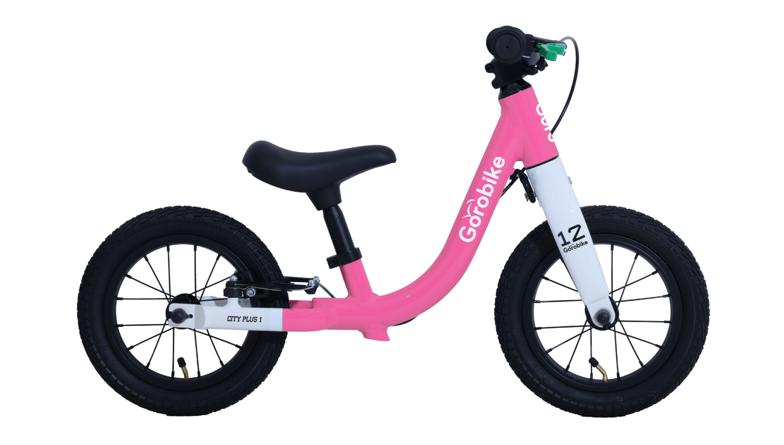 Xe Thăng Bằng City Plus 1 Gorobike - Bánh 12 inch (cho trẻ 2-3 Tuổi/ Cao 80-105Cm)