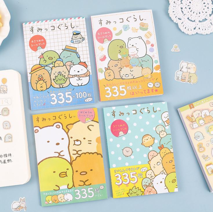 Sổ Tay Sticker Nhãn Dán Trang Trí Nhật Ký Kế Hoạch Kawaii Nhật Bản