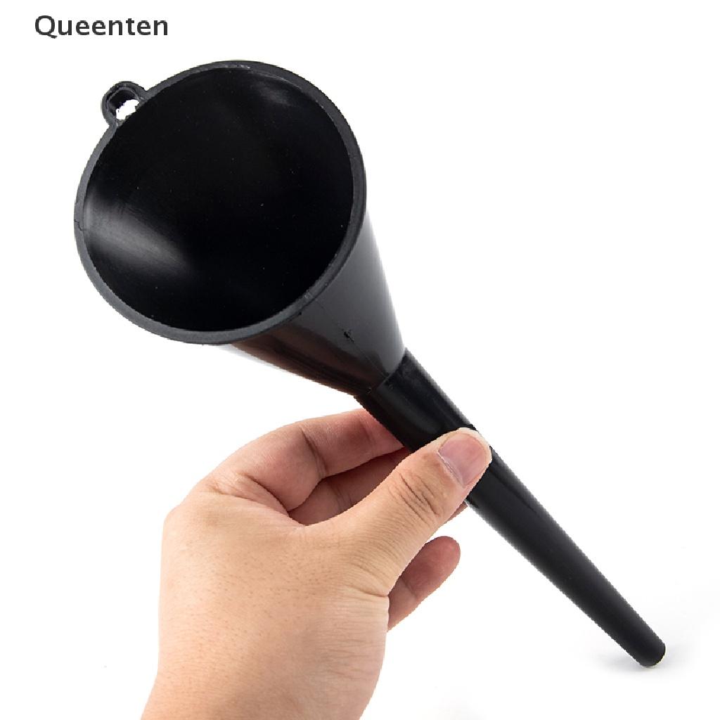 Queenten Car Refueling Multi-Function Plastic Long Neck Oil Funnel for All Automotive Oil QT