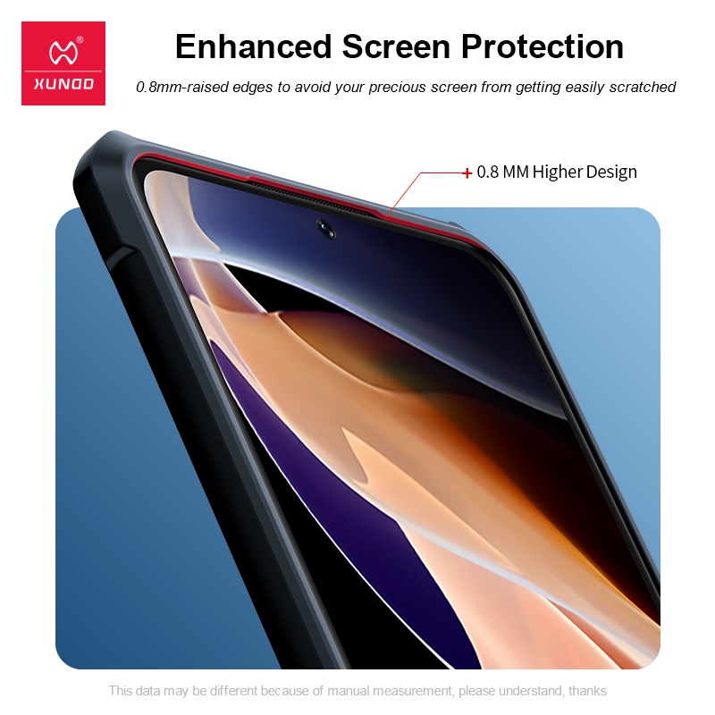 Ốp lưng cho Xiaomi Poco M4 Pro - Redmi Note 11 chống sốc trong viền nhựa dẻo XunDD - Hàng nhập khẩu