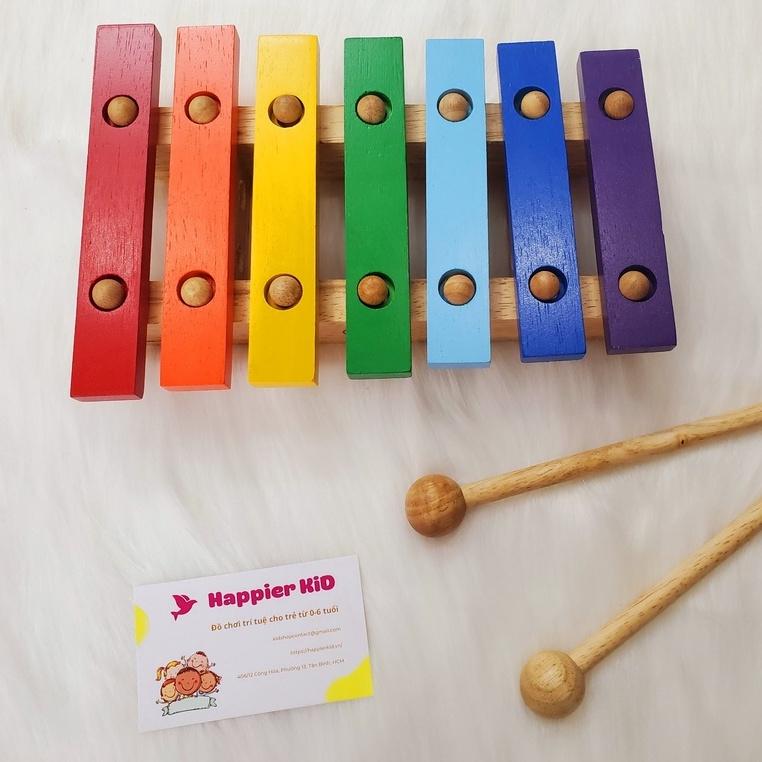 Đàn mộc cầm 7 thanh Xylophone Winwintoys, giải phóng năng lượng và kích thích năng khiếu âm nhạc cho bé