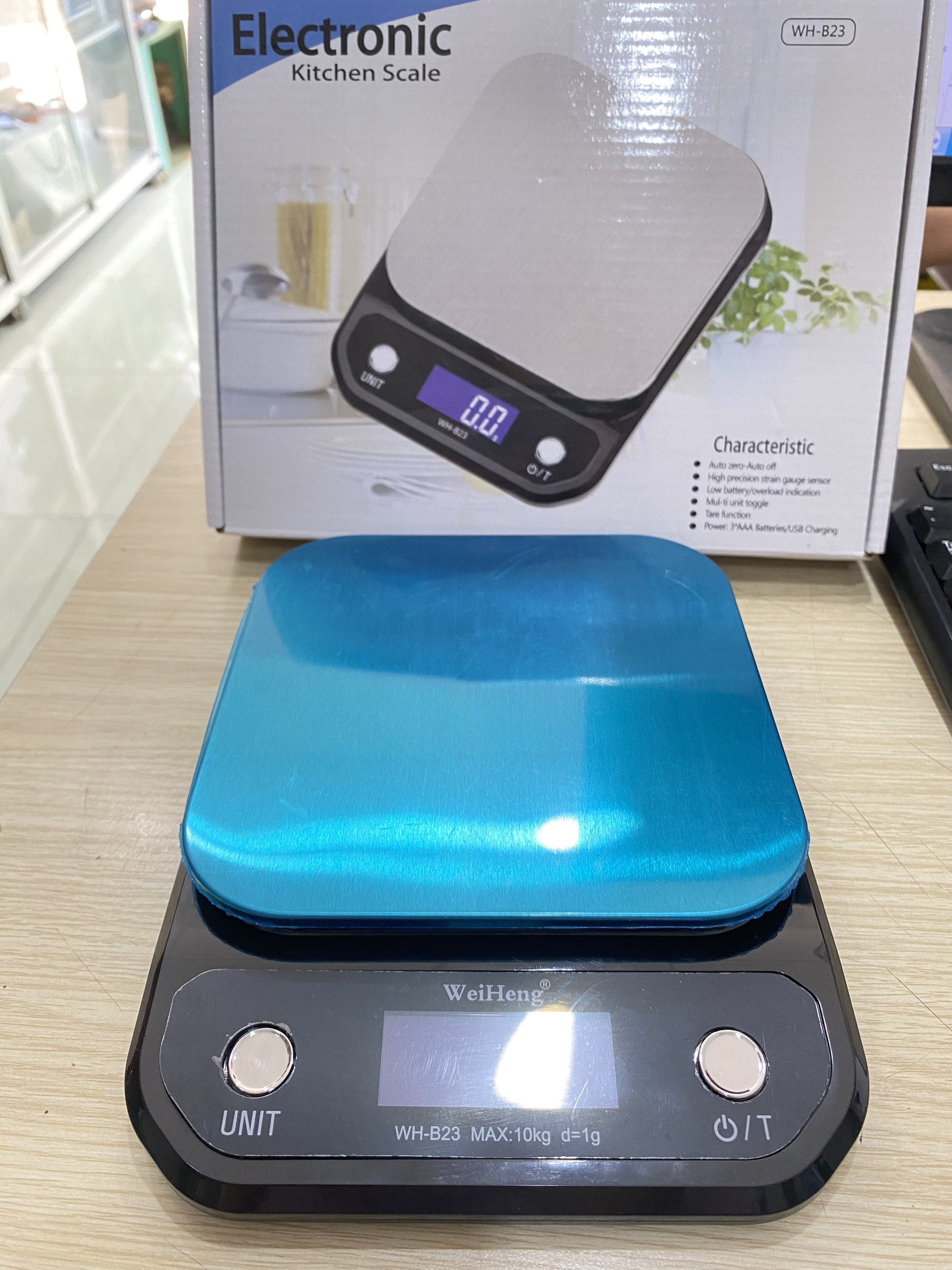 Cân điện tử thực phẩm dùng trong nhà bếp Ebalance Kitchen Scale cân được tới 10kg, cân nhà bếp