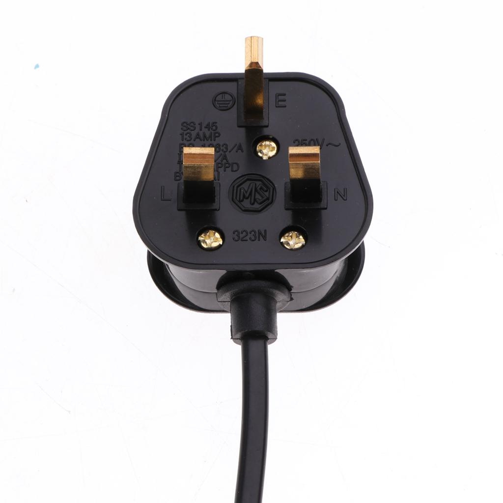 Brand New E27 Reptile Tortoise Ceramic Heating Light Holder Black UK Plug