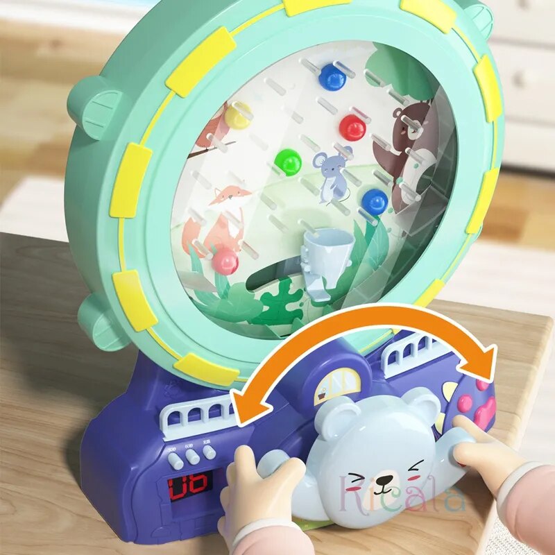 Máy Trò Chơi Bắt Bóng Hứng Bóng Cho Bé Tập Phản Xạ Kids Bean Ball Game