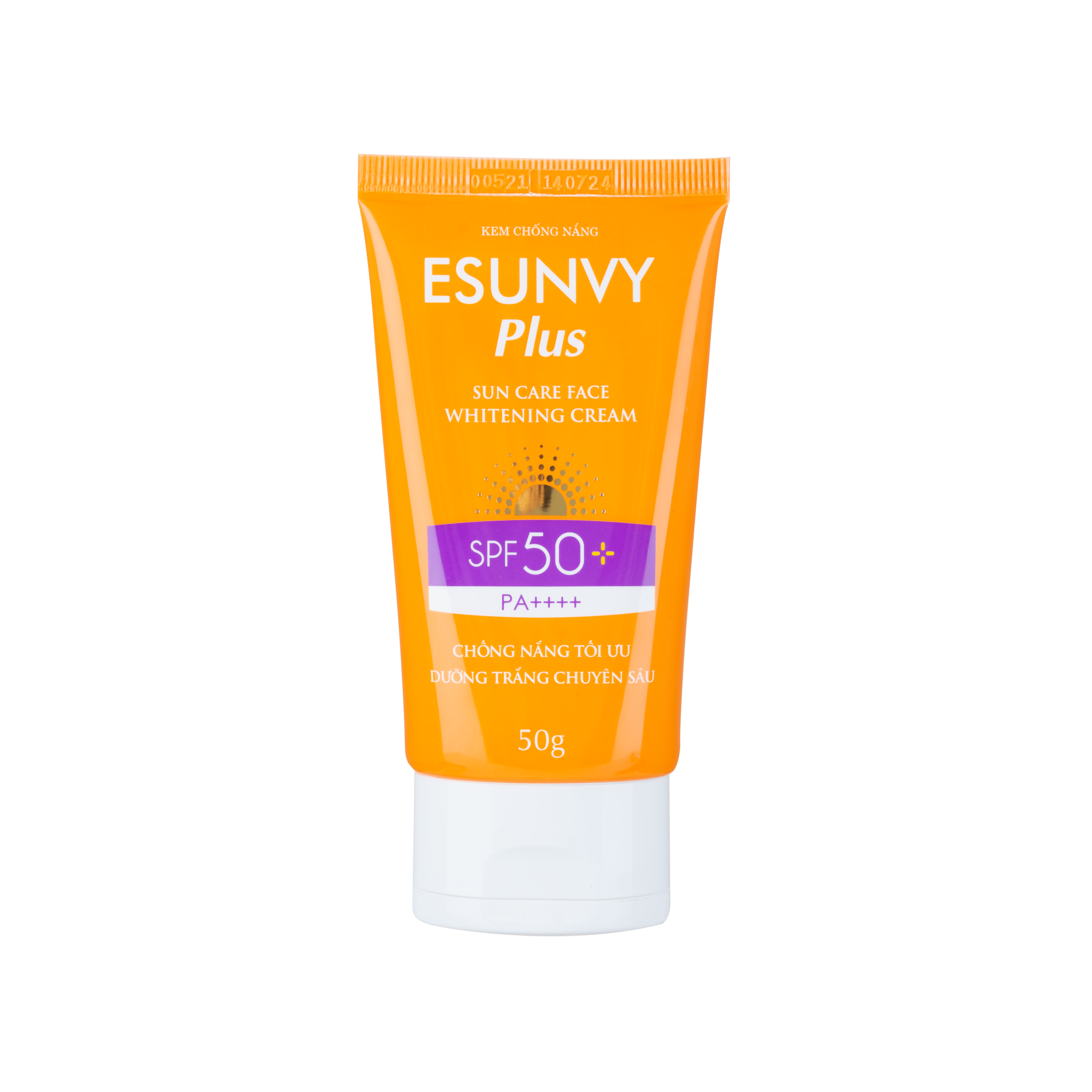 Kem Chống Nắng Esunvy Plus Sun Care Face SPF50+/PA++++ Phù Hợp Cho Da Nhạy Cảm, Bảo Vệ Da Hoàn Hảo Tuýp 50g TMP014