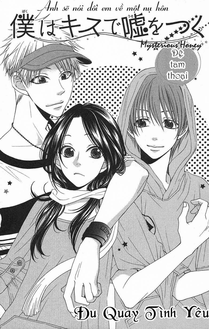 boku wa kisu de uso wo tsuku (anh sẽ nói dối em về một nụ hôn) chapter 3 3
