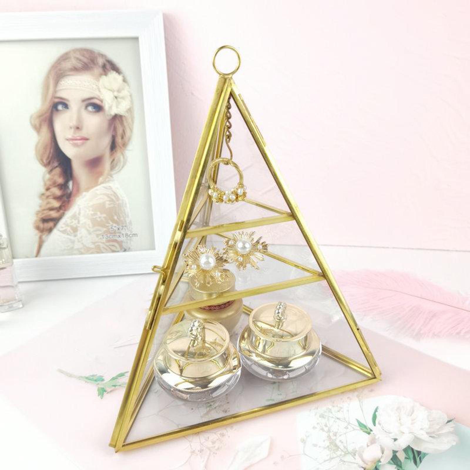 Glass Jewelry Jewelry Trinket Glass Box for Storage and Display Rings
