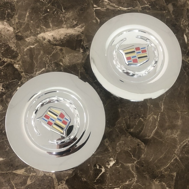 01 chiếc Logo chụp mâm, ốp lazang bánh xe ô tô Cadillac Escalade 2015-2019 mã KDLK-012