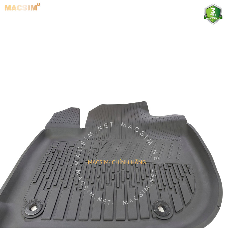 Thảm lót sàn ô tô nhựa TPE Silicon Honda City 2019+ Black Nhãn hiệu Macsim