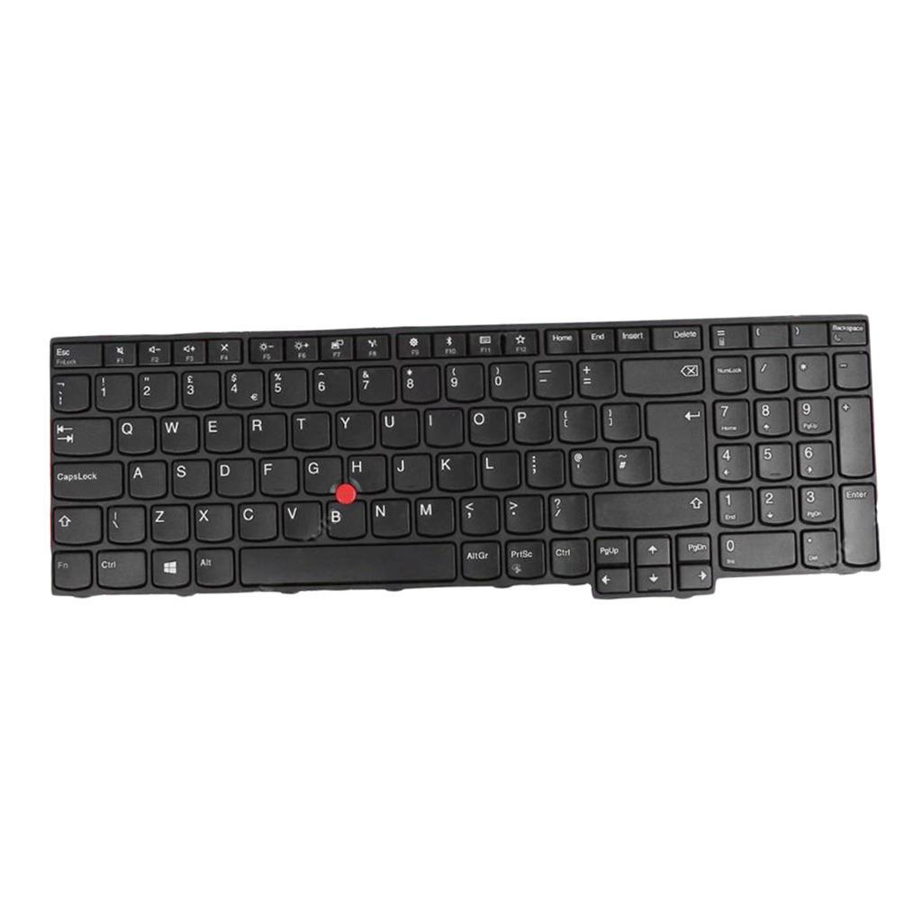 For Lenovo ThinkPad E570 E575 E570C Keyboard UK Layout Framed